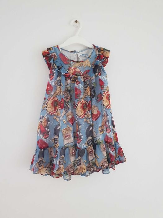 Rochie Mayoral  frumoasa 116cm  sarafan pentru fete