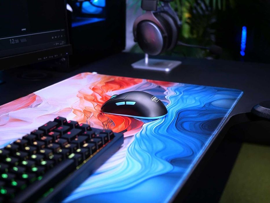 CHERRY XTRFY M68, ултра-лека безжична мишка за игри, 2,4 GHz RF, черна