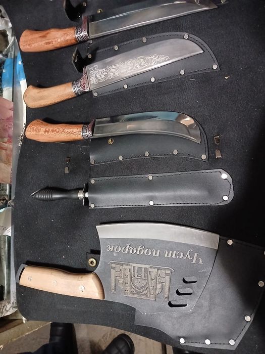 Pichoq, bolta, naborlari