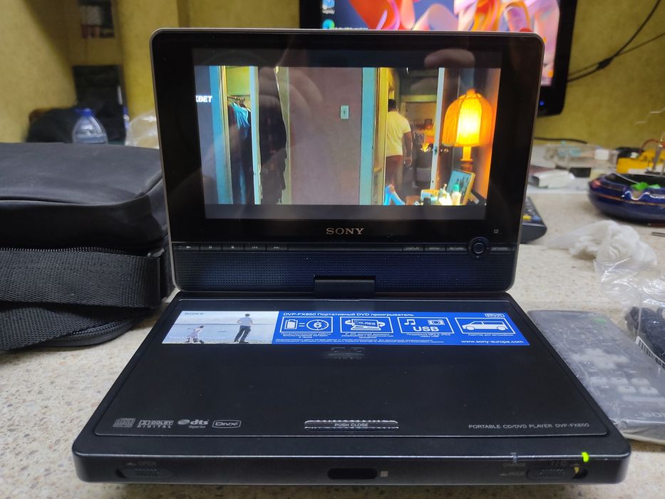Sony dvp-fx850 портативный ДВД
