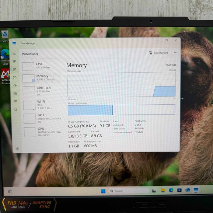 Asus Tuf F15 FX507 I7-13620H RTX 4050 NOU Zeus Amanet Vitan 7700