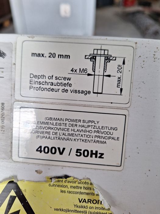 Топла въздушна завеса 1 метър.