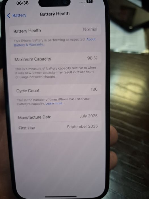 Айфон 15(Iphone 15)черен