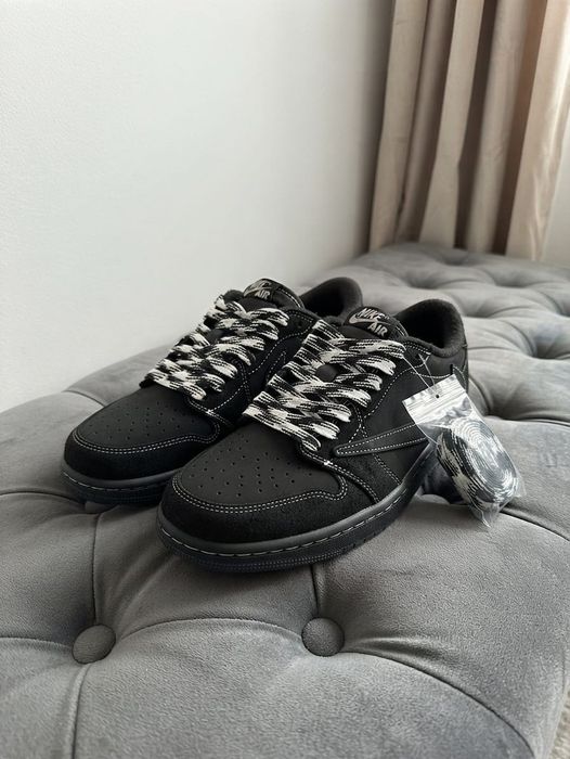 Adidasi Jordan 1 Low Dark Phantom - Full Box