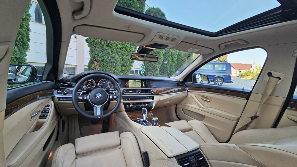 Bmw F11 2.0 Automat, Distronic/HeadUp/Panoramic/Camere360/SoftClose Uși /KeylessEntry Go/Webasto