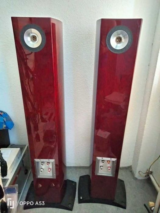 Boxe Triangle Magellan Quatuor SW2 rosewood + 10m cabluri boxe Sibix