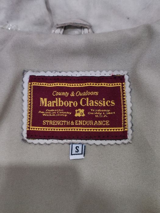 Кожаная куртка Marlboro Classics