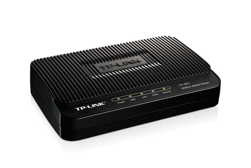 ADSL модем роутер TP-Link TD-8817 (полный комплект)