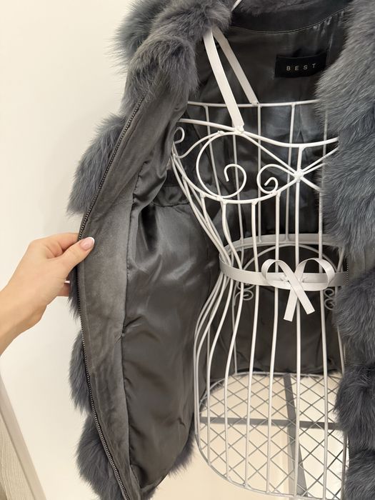 Елек от естествена лисица