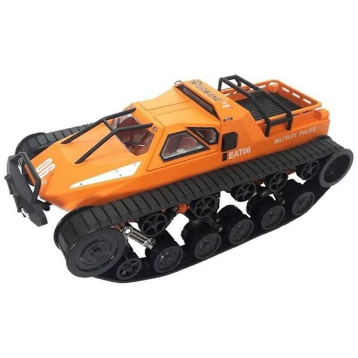 Танк Акумулаторен Верижен Високоскоростен Off Road R/C 1/12 12км/ч LED