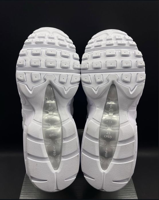 Nike Air Max 95 Triple White - 40,41,42,43,44,45,46