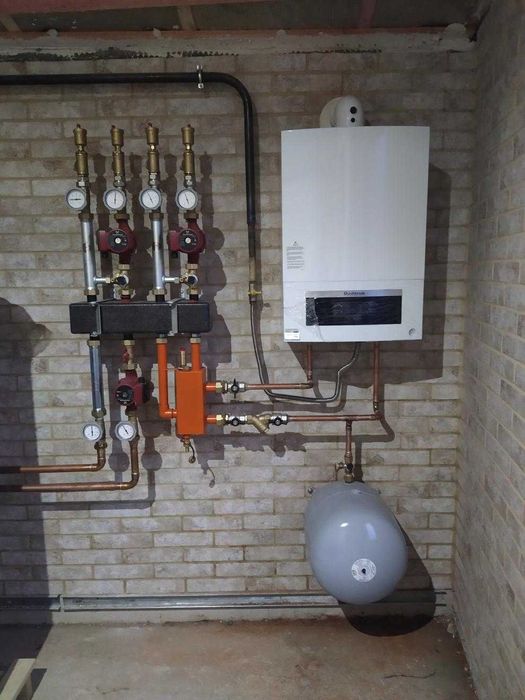 Ремонт установка газовых котлов напольных и настенных