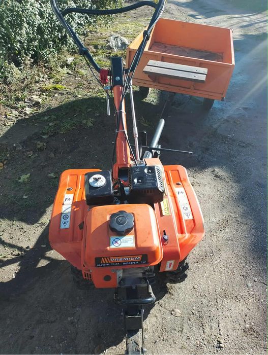 Запазена Мотофреза с ремарке