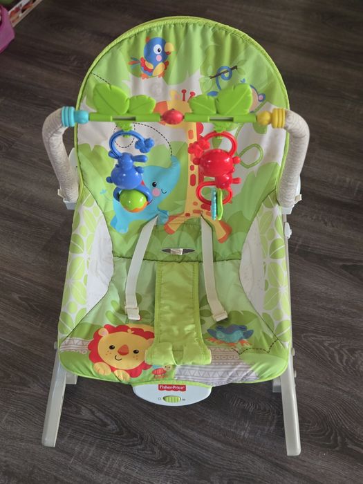 Бебешки шезшонг/столче с вибраций  fisher price