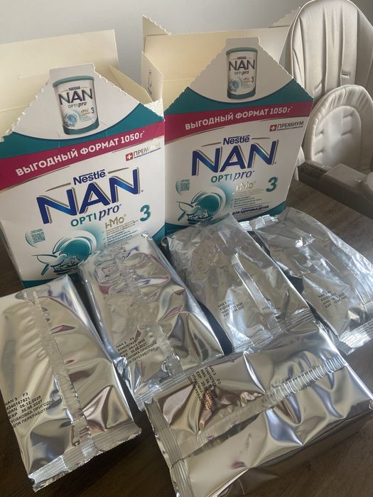 Сухая молочная смесь Nan Optipro 3