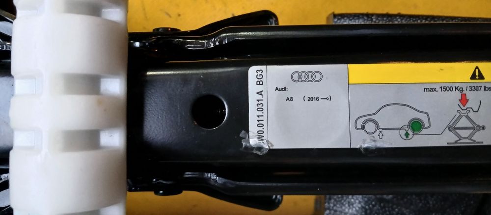 Roată rezervă slim 5x112 Audi A8 A7 kit complet 165.60.20