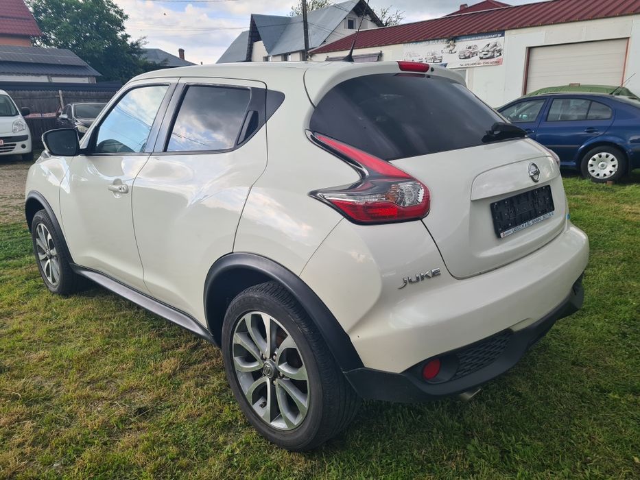 Nissan Juke-1.5 Dci110-an 2016-euro 6-navi-clima-alb perlat-nr rosii