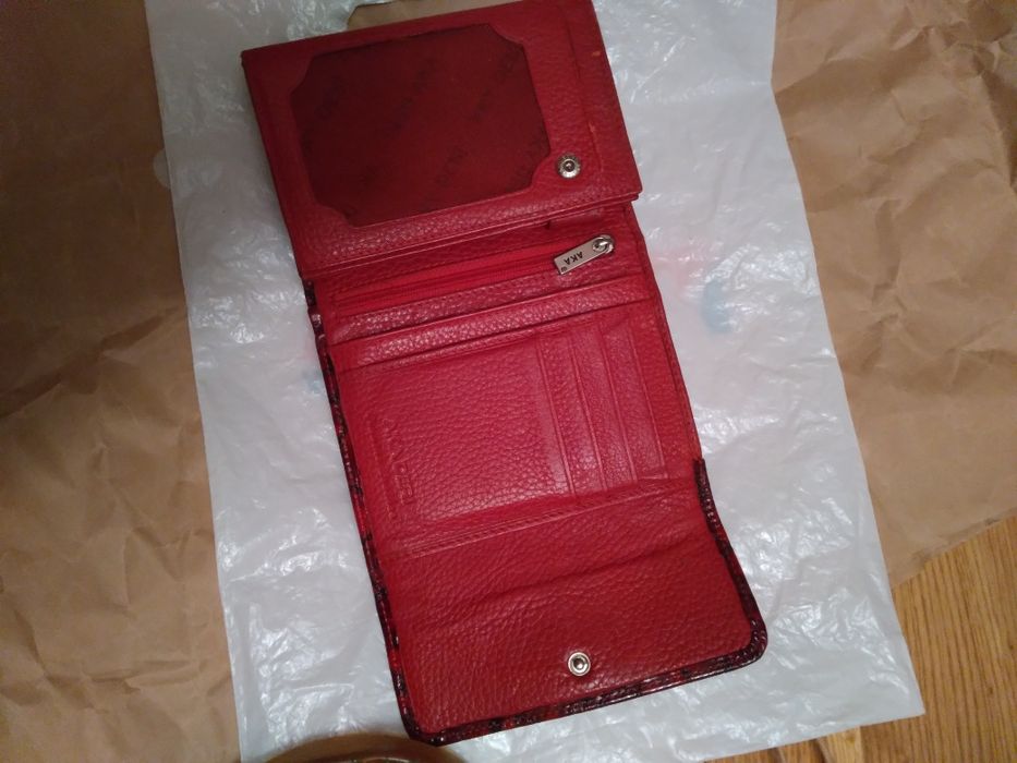 Кошелёк  Кожаный,  Рюкзак и клатч  текстиль