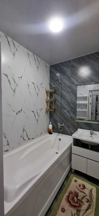 2 хоналик квартира 1 кават ижарага берилади, горгаз, 6 баня