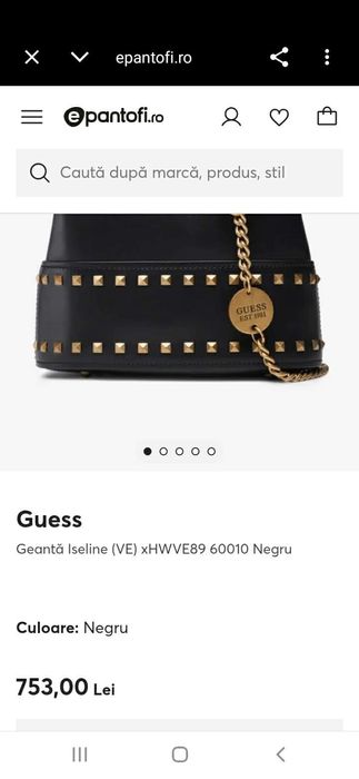 Geanta Guess originală, nouă fără etichetă.