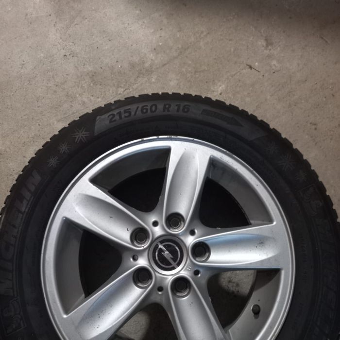Set 4 jante opel + cauciucuri