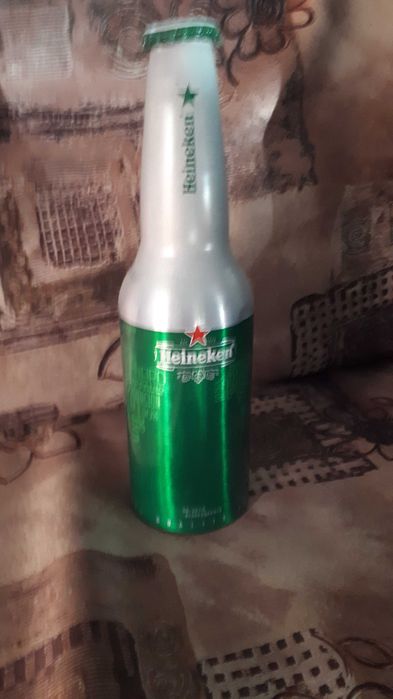 метални бутилки Хайнекен - празни