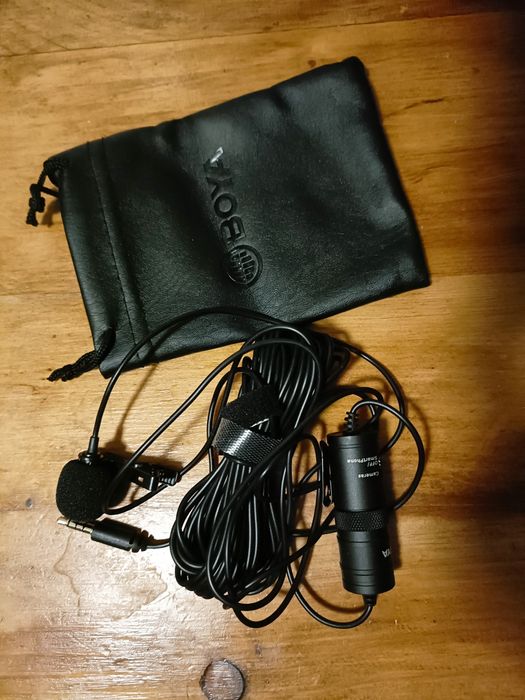 Lavalieră (microfon) Boya pentru smartphone  sau camere video