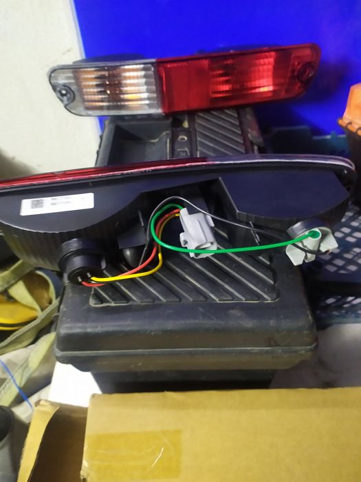 Фонари в задний бампер Паджеро 3.