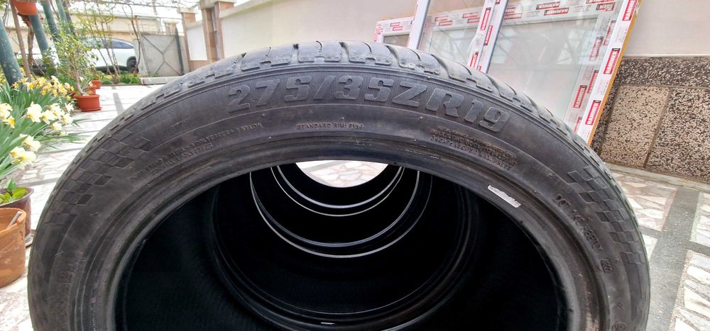 Гуми спорт пакет 245/40R19" и 275/35R19"