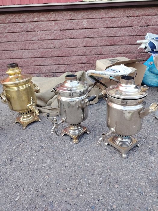 Самовар антикварный царский