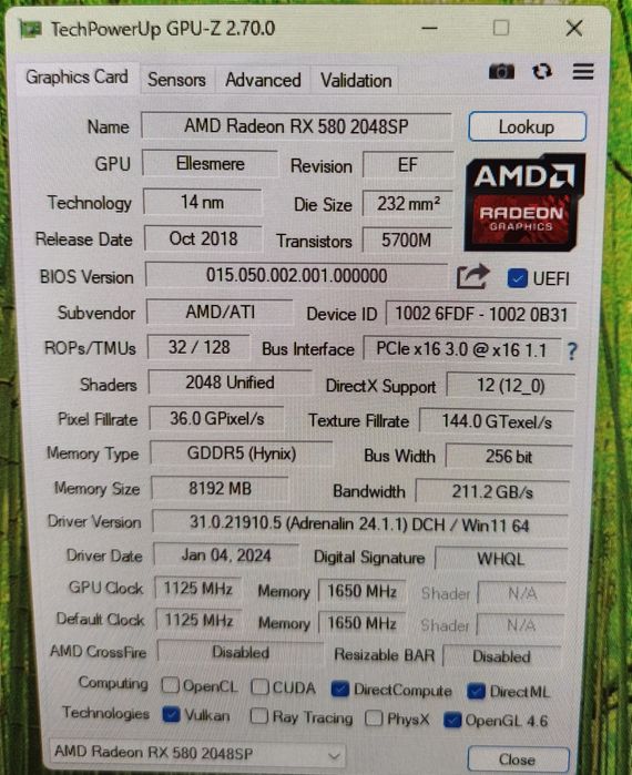 32gb DDR4/RX580 8gb/Xeon e5-2680 v4/SSD 128gb/500gb hdd/X99 мать/650w/