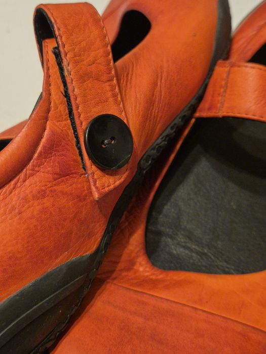 Pantofi damă Shoe Art din piele naturală roșie – mărimea 40 – noi