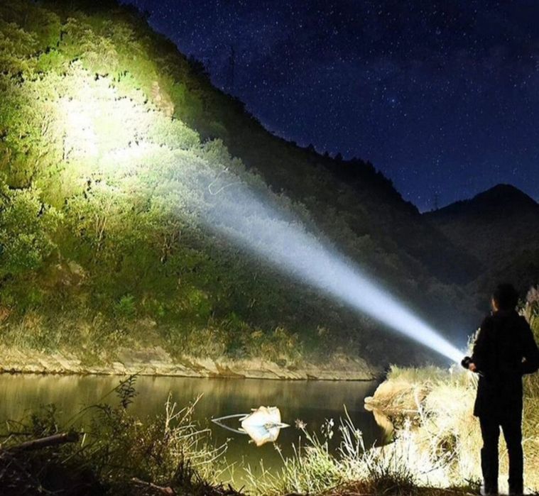 Очень мощный электрофонарь