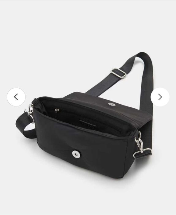 Дамска чанта Sinsay, малка дамска раница, нова, бежова раница