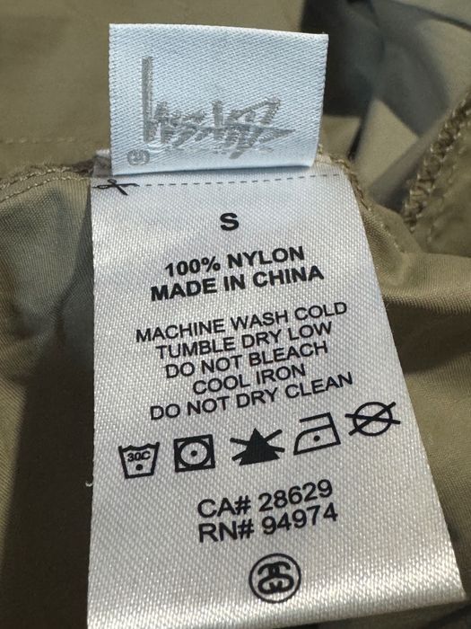 Stussy Nylon Trench Coat.