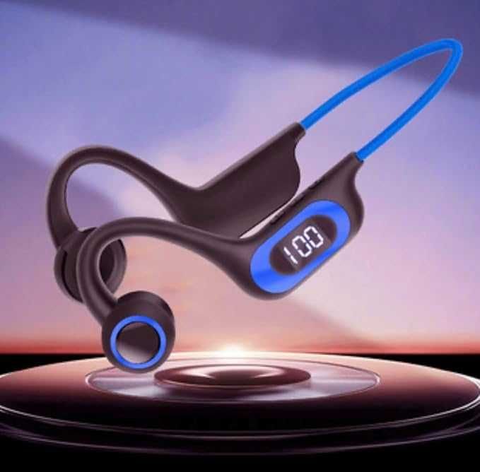 Костнопроводими, водоустойчиви, безжични Bluetooth слушалки Générique