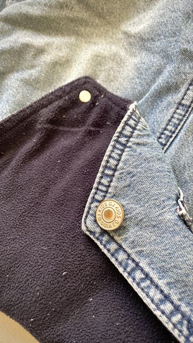 Джинсовый комбинезон