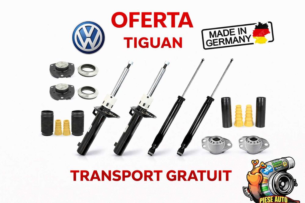 Set amortizoare cu flanse si protectii VW Tiguan 2007-2016