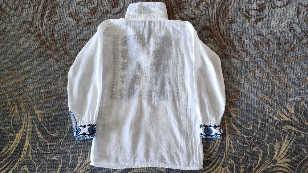 ie copii, ie românească, costum popular copii, in, cămașă populară, serbare, 1 Decembrie, băiat, fată, nouă, 5-6 ani