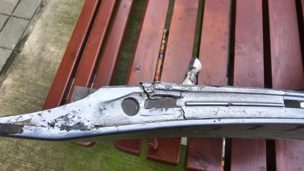 Задна Sline броня  Ауди А6 4Ф седан 2009 - 2011 фейслифт