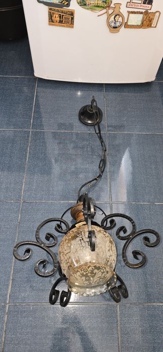 Lustra candelabru tavan veche