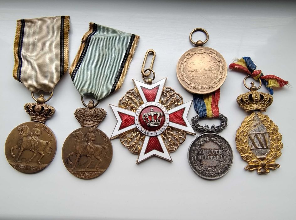 medalii militare din perioada primului razboi mondial