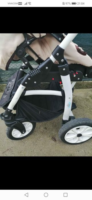 Комбинирана количка 3 в 1 с кош за кола