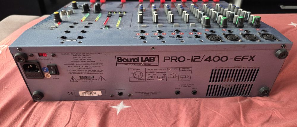 Mixer activ soundlab pro12/400 efx efecte, 400w
