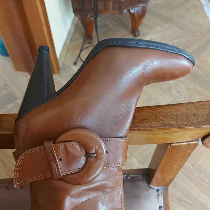 Cizme de piele foarte fina Maro Italia