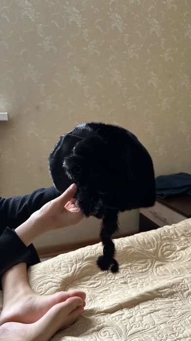 Норковая женская шапка