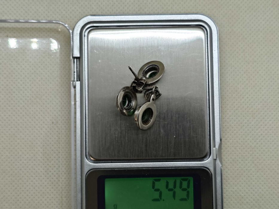 Set Argint Vintage – Cercei și Pandantiv