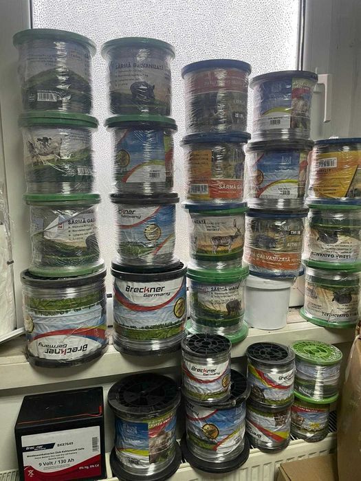 Gard electric izolatori mistret urs capre oi vaci cal