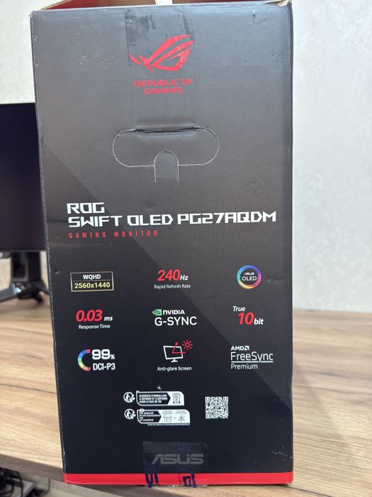 Asus Rog oled monitor – 240 Hz OLED