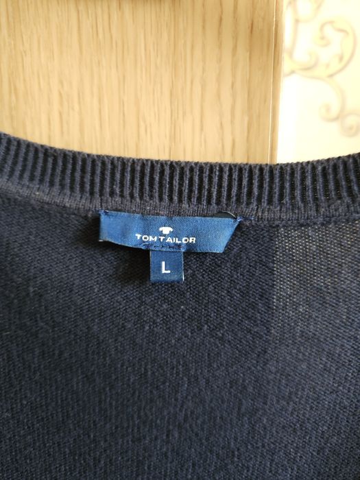 cardigan bleumarin,Tom Tailor,marime L